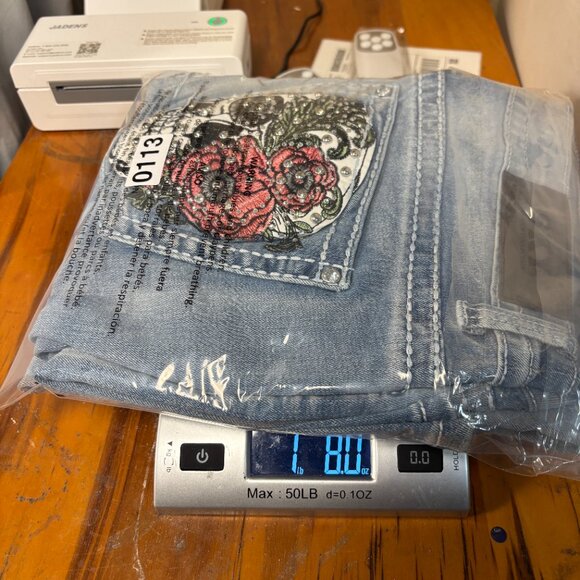 Sky Premium Collection Low Rise Flare Jeans 15/16– NWT - Picture 10 of 10